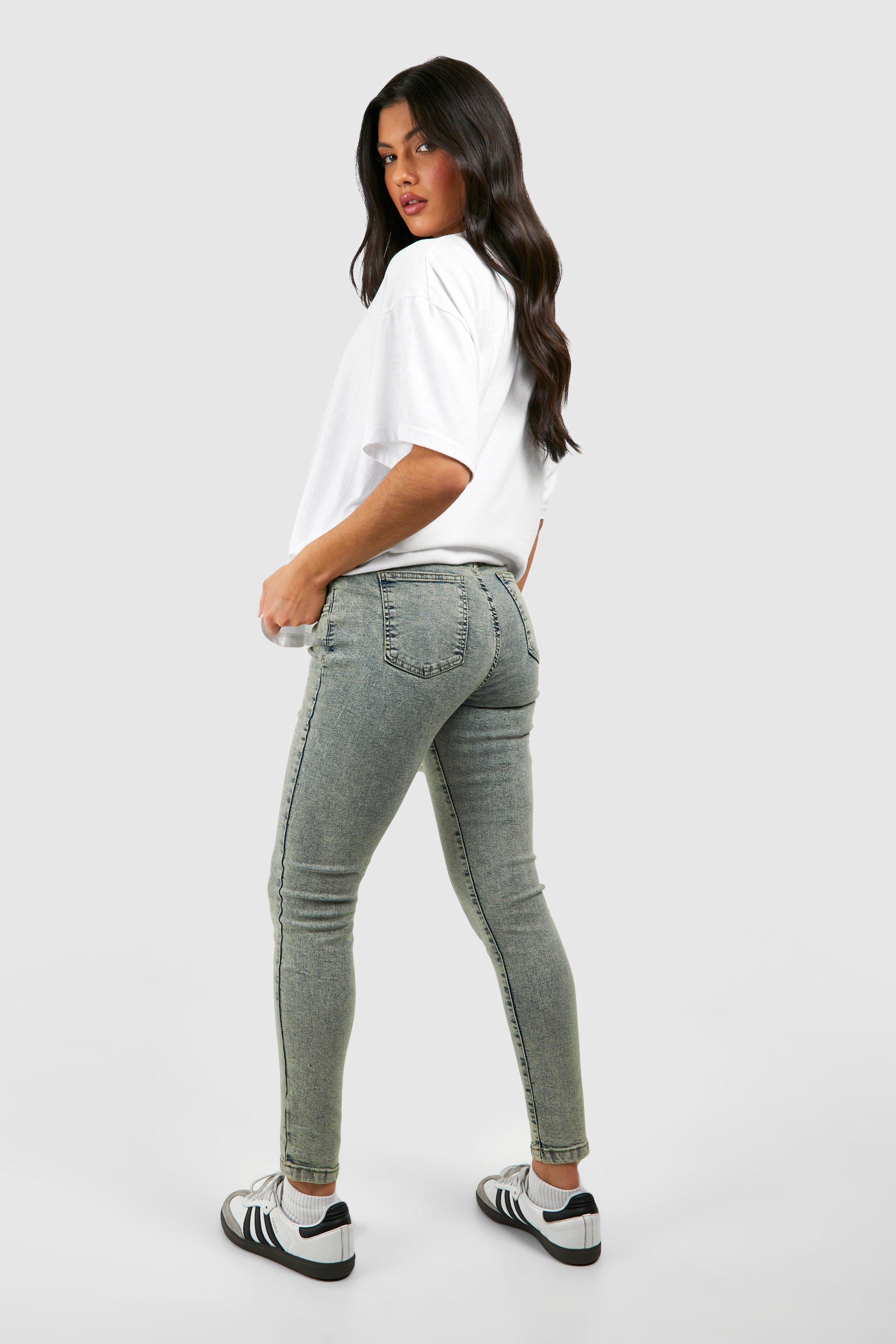 Maternity jeans clearance boohoo